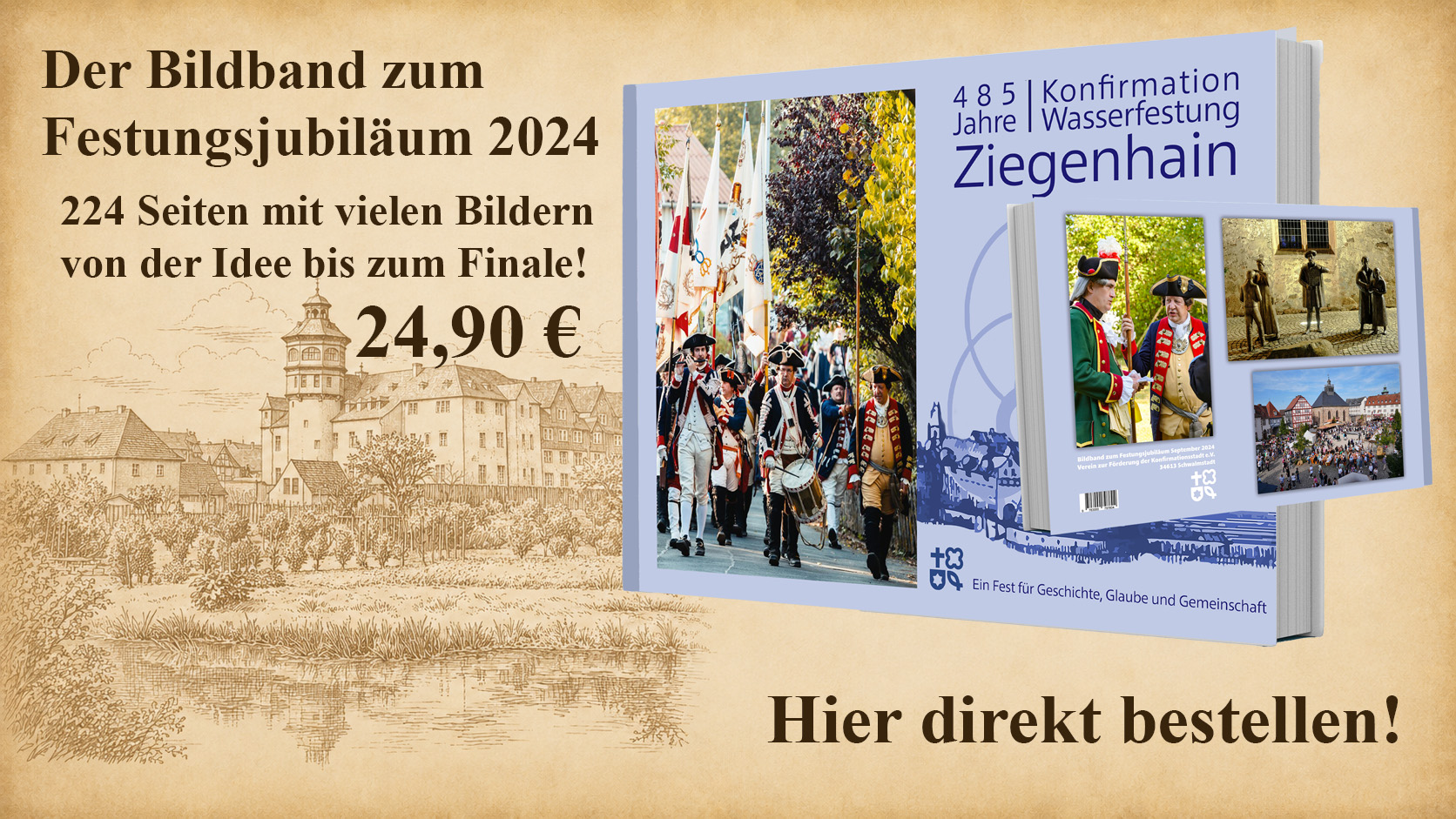 Bildband Festung Ziegenhain bestellen